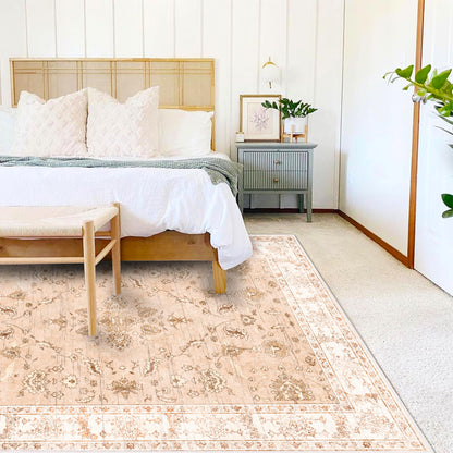 CHAMPLANT Area Rug Washable Living Room Non-Slip Kitchen Entryway Bedroom Carpet