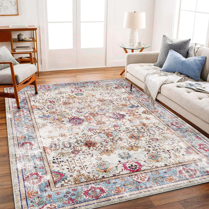 CHAMPLANT Area Rug Washable Living Room Non-Slip Kitchen Entryway Bedroom Carpet
