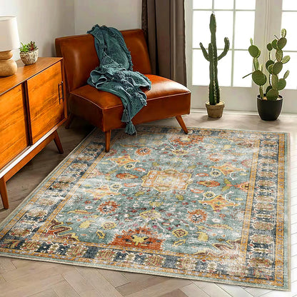 CHAMPLANT Area Rug Washable Living Room Non-Slip Kitchen Entryway Bedroom Carpet