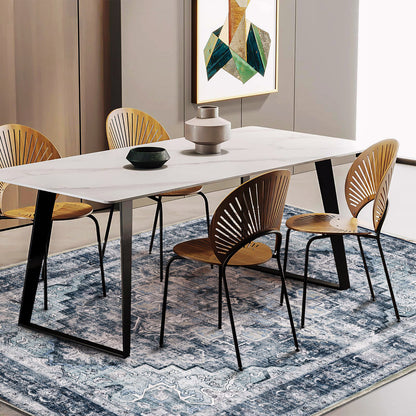 CHAMPLANT Area Rug Washable Living Room Non-Slip Kitchen Entryway Bedroom Carpet
