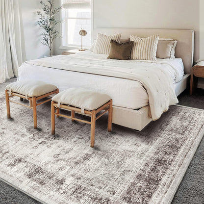 CHAMPLANT Area Rug Washable Living Room Non-Slip Kitchen Entryway Bedroom Carpet
