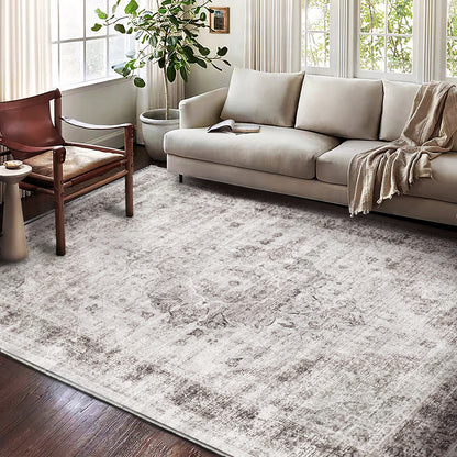 CHAMPLANT Area Rug Washable Living Room Non-Slip Kitchen Entryway Bedroom Carpet