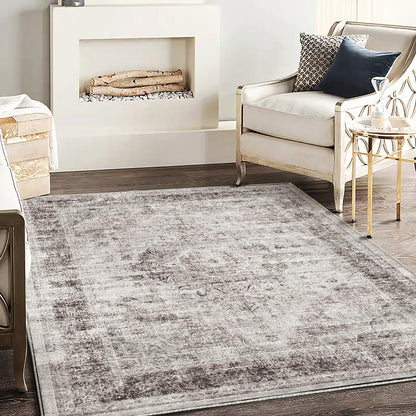 CHAMPLANT Area Rug Washable Living Room Non-Slip Kitchen Entryway Bedroom Carpet