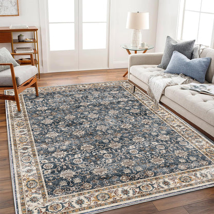 CHAMPLANT Area Rug Washable Living Room Non-Slip Kitchen Entryway Bedroom Carpet