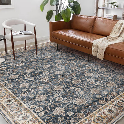CHAMPLANT Area Rug Washable Living Room Non-Slip Kitchen Entryway Bedroom Carpet