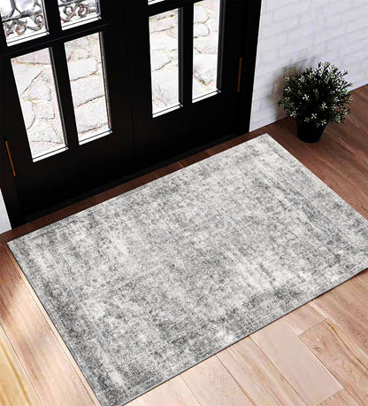 CHAMPLANT Retro Boho Design Area Rug Washable Living Room Non-Slip Kitchen Entryway Bathroom Bedroom Office Carpet